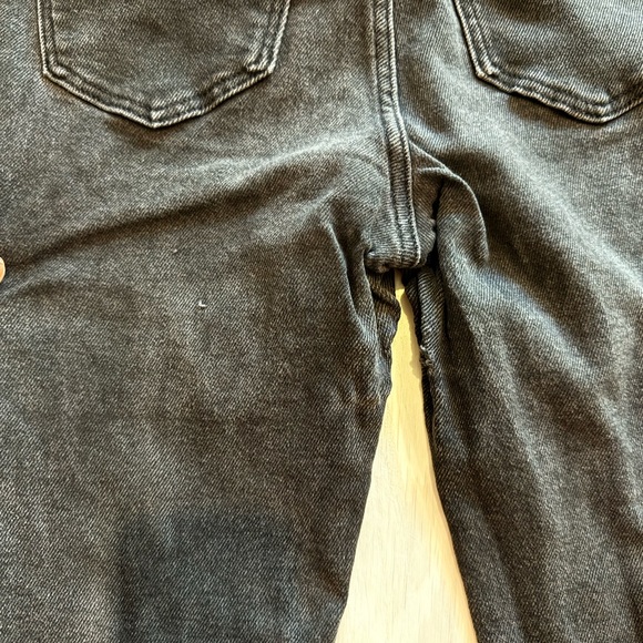 Madewell Cali Demi‎ Boot Black Washed Jeans Size 28 - Picture 9 of 9